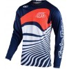 CAMISOLA TROY LEE DESIGNS 2021 GP DRIFT - NAVY / LARANJA
